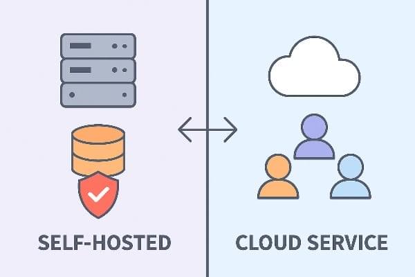 自託管vs雲服務